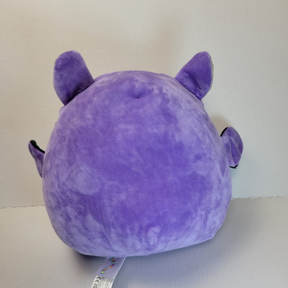 Squishmallows Joldy Purple Bat Plush 9" Halloween Kellytoy Jazwares NWT - Picture 2 of 9